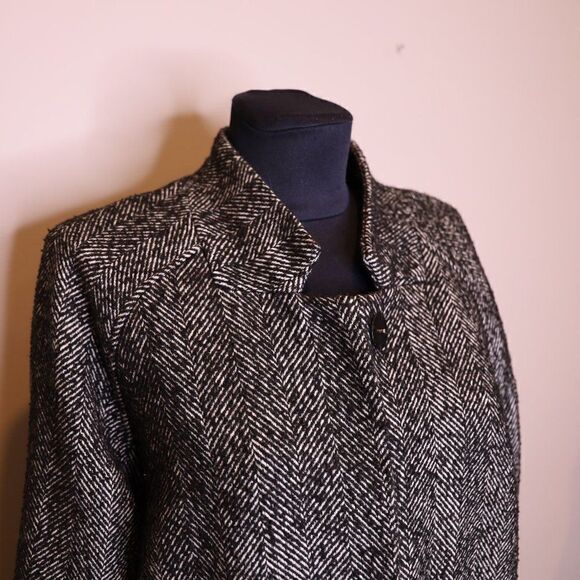 Vintage Style Car Coat Sz S/M - Picture 3 of 4